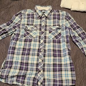 BKE plaid shirt